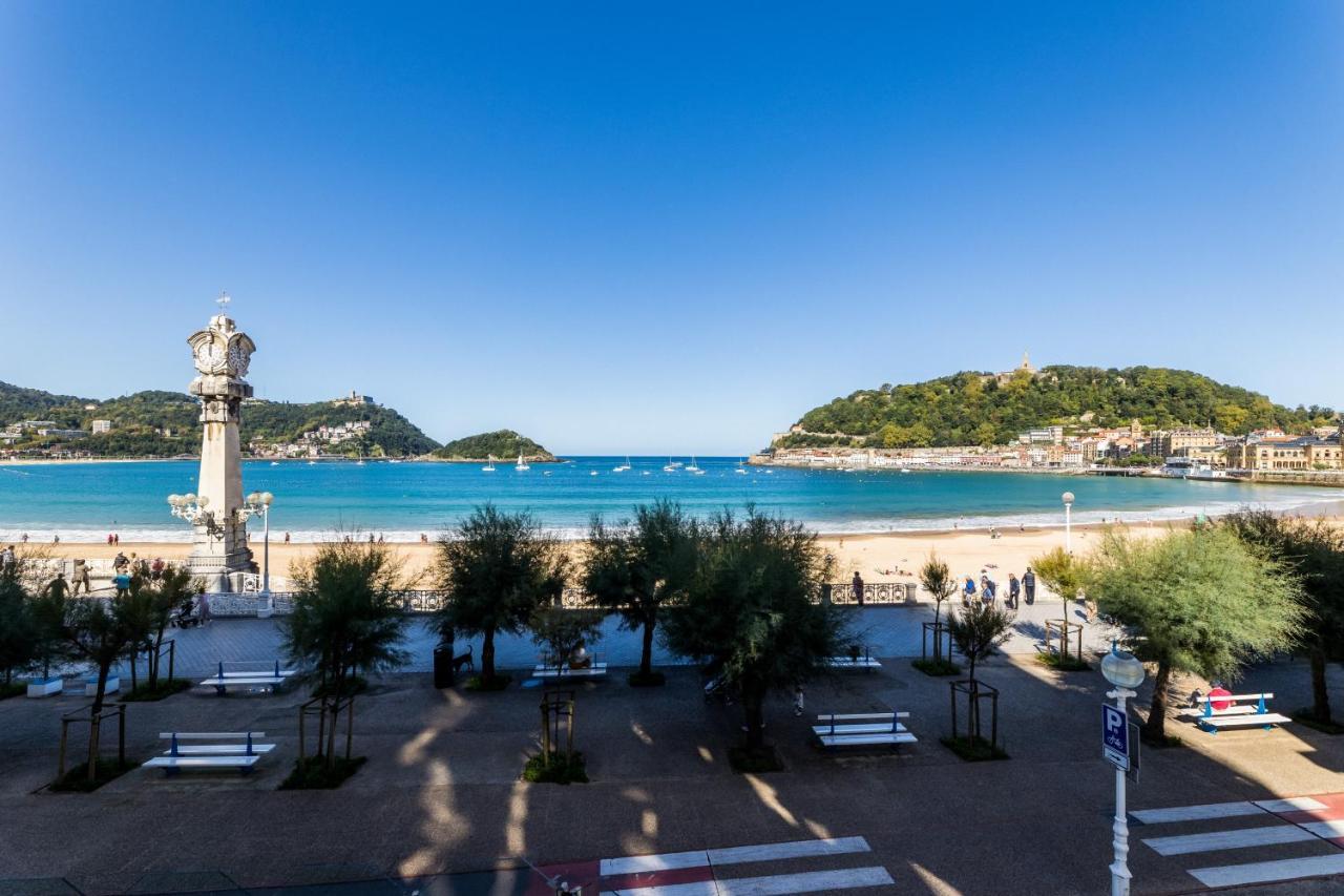 LA CONCHA BEACHVIEW apartment San Sebastián Zewnętrze zdjęcie